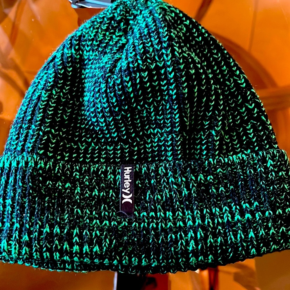 Hurley sweater knit cap.
